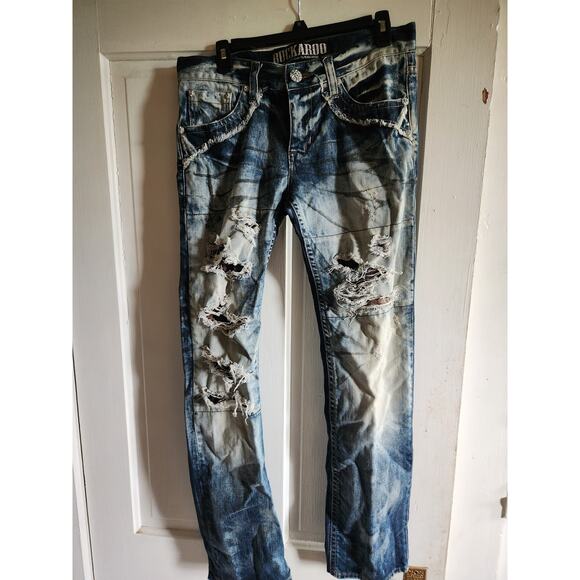 BuckarooOriginal vintage distressed jeans 30x32